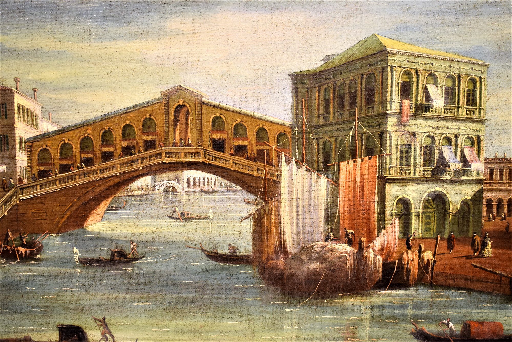 Venezia, Canal Grande e Ponte di Rialto.
